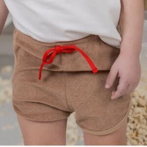Bondoux Bebe Shorts Size 6 Months Brown Cotton